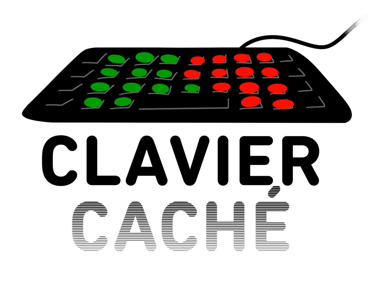 Clavier caché